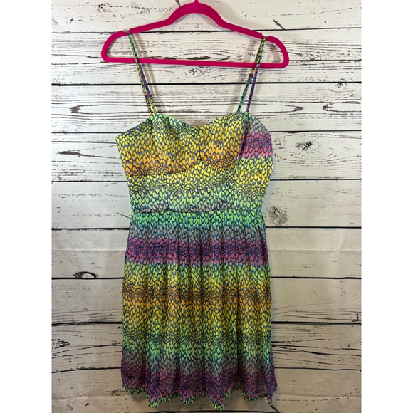 Jack. Dresses & Skirts - Women's Jack. Multicolor Pattern Mini Dress Size 4